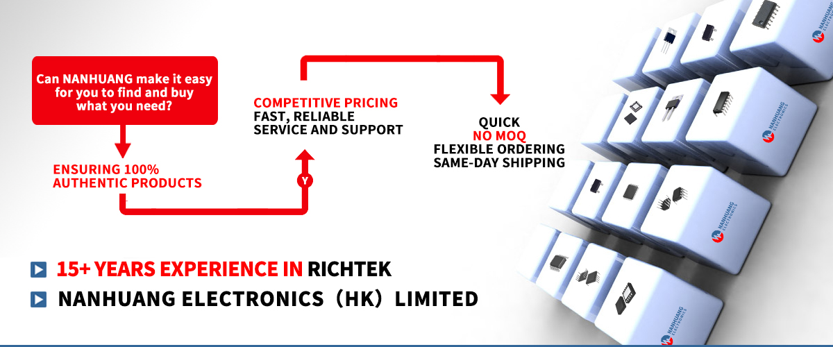 NHE Offers a Wide Variety of Semiconductors from RICHTEK Authorized Distributor