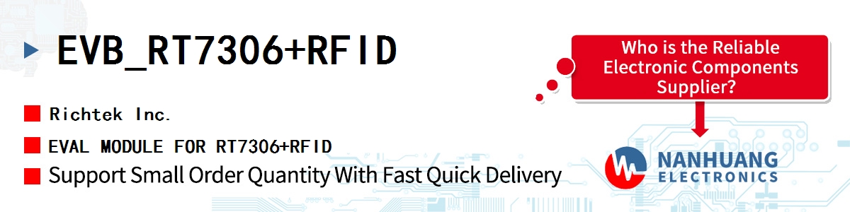 EVB_RT7306+RFID RICHTEK EVAL MODULE FOR RT7306+RFID